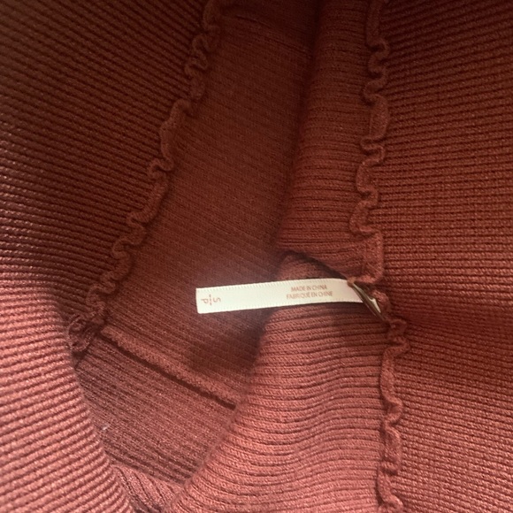 Free People Emilie Sweater Set in
Cherry Cola NWT $168 casual revolve fall knit - Picture 11 of 12